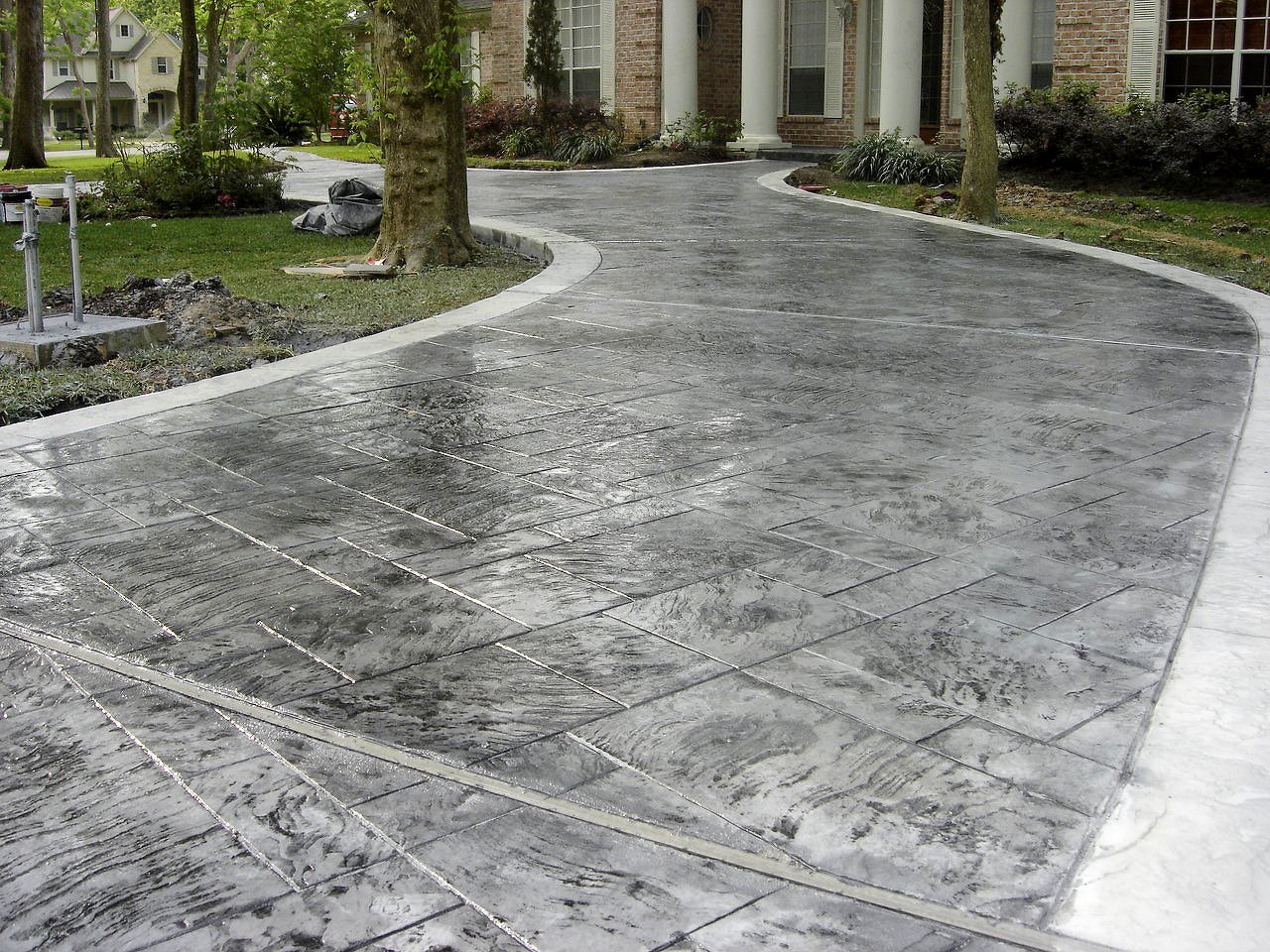 ASW Decorative Concrete Driveways Will Improve A Home's Curb Appeal1